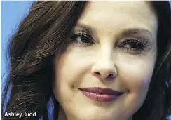  ??  ?? Ashley Judd