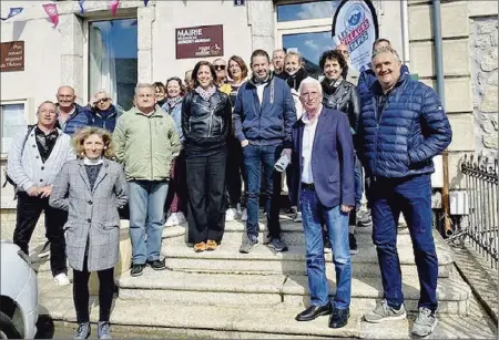  ?? - Crédits : CM ?? Les élus Baraquevil­lois en balade à Aumont-d’Aubrac...