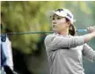  ??  ?? Carlota
Ciganda quedó eliminada en segunda ronda, mientras que Lydia Ko y Michelle Wie avanzan.