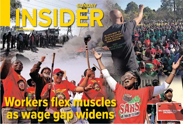 Workers flex muscles as wage gap widens - PressReader