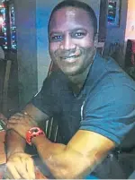  ??  ?? Sheku Bayoh died in May 2015.