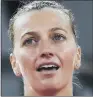  ??  ?? PETRA KVITOVA: Relieved to make it into the second week of grand slam event.