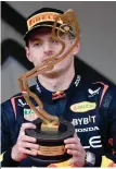  ?? ?? Verstappen wins in Monaco from pole position