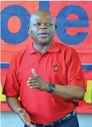  ?? / SACP ?? Former NUM general secretary Frans Baleni is being punted as one of SACP officials.