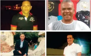  ??  ?? Parte de los asesinados de los cuales se le acusa haber realizado esta supuesta red.