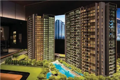  ?? ALBERT CHUA/THE EDGE SINGAPORE ?? Kopar at Newton is expected to receive its temporary occupation permit in 3Q2023