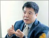  ?? ZHANG WEI / CHINA DAILY ?? Dereck Ji says a channel economy can be a solution for many