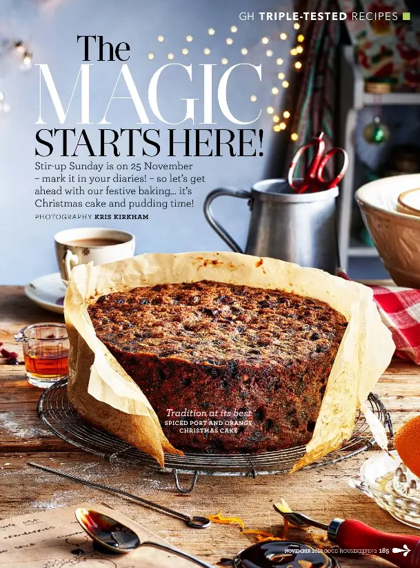 The Magic Starts Here It S Time To Make Your Christmas Cake And Pud Pressreader