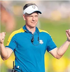  ?? ?? Luke Donald is finalising his European Ryder Cup line-up.