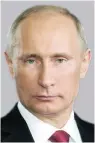  ??  ?? Vladimir Putin