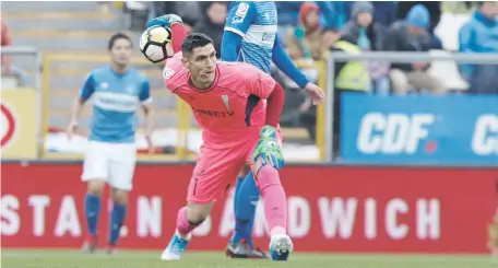  ?? | AGENCIAUNO ?? El argentino fue el meta menos batido del Campeonato Nacional 2018