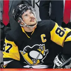  ?? GENE J. PUSKAR/THE ASSOCIATED PRESS ?? With 31 points in his last 19 games, Pittsburgh Penguins captain Sidney Crosby is dispelling any notions that, at 30 years old, the Stanley Cup champion is slowing down.