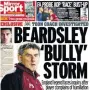  ??  ?? BIG NEWS Mirror Sport broke the Beardsley story