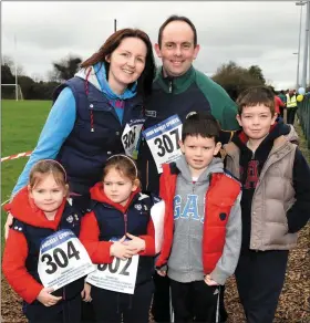  ?? Photos by Michelle Cooper Galvin ?? LEFT: Mary, Shane, Shauna, Kaitlin, Darragh and Patrick O’Riordan from Barraduff.