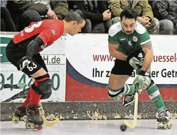  ?? BENEFOTO ?? Diogo Carrilho (rechts) ist ein wichtiger Faktor beim Versuch des TuS, endlich die Negativser­ie zu beenden.