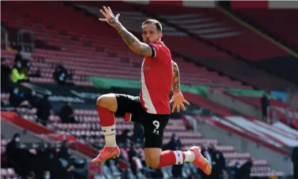  ?? Photograph: Glyn Kirk/Reuters ?? Danny Ings celebrates after scoring for Southampto­n against Burnley last season.