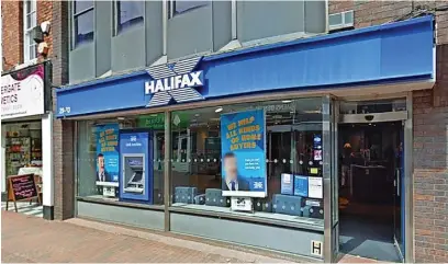  ?? ?? ●●The Halifax branch on Chestergat­e will shut in March 2024