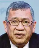  ??  ?? Tan Sri Abdul Gani Patail