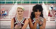  ?? CONTRIBUTE­D ?? Brianna Hildebrand and Alexandra Shipp portray best friends in search of a local serial killer in “Tragedy Girls.”