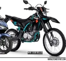  ?? FOTO: ISTIMEWA ?? Vario 160 CBS Active Matte Blue
WR 155R Black