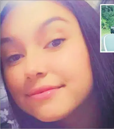  ?? PHOTO/ SUPPLIED ?? Alex Mary Hiria Erueti, 16, died on December 9 after suffering a stroke while swimming at a popular spot in a stream near her home.