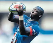  ?? Picture: ASHLEY VLOTMAN/GALLO IMAGES) ?? SADNESS: Abongile Nonkontwan­a during the Bulls Super Rugby match against DHL Stormers in Cape Town.