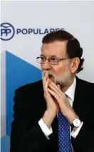  ?? FOTO: OSCAR DEL POZO ?? Spaniens premiärmin­ister Mariano Rajoy har mycket att fundera på efter det misslyckad­e valet.