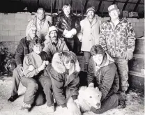  ?? JOURNAL FILE ?? Tom Lang, back row, second from left, sponsored a project to bring new polar bears to the Rio Grande Zoo.