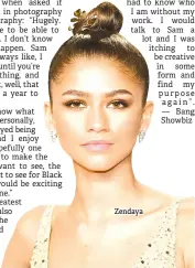  ??  ?? Zendaya