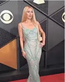  ?? DAN MACMEDAN/USA TODAY ?? Paris Hilton, seen at the Grammy Awards on Los Angeles on Feb. 4 is speaking out in support of a New Hampshire bill regarding out-of-home placement of children.