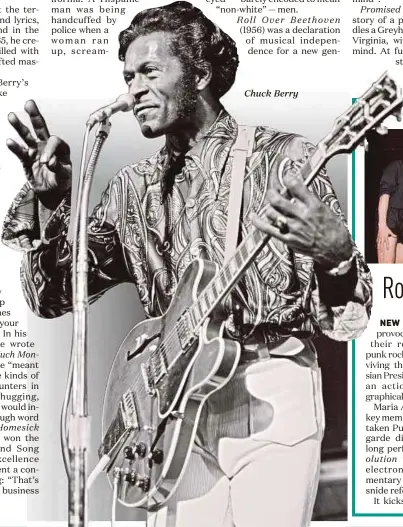  ??  ?? Chuck Berry