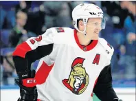  ?? AP PHOTO ?? In this file photo from earlier this year, Ottawa Senators’ Dion Phaneuf skates during the second period of an NHL hockey game against the St. Louis Blues in St. Louis.