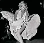  ??  ?? Marilyn Monroe sur le tournage de « Sept ans de réflexion »