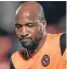  ??  ?? Undaunted: Dundee United’s William Edjenguele.