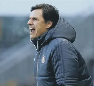  ??  ?? Sunderland boss Chris Coleman.