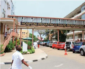  ?? CONTREIRAS PIPA | EDIÇÕES NOVEMBRO ?? Recém-nascido abandonado na Funda está internado no Hospital Pediátrico David Bernardino