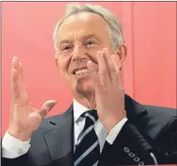  ?? PA. ?? Tony Blair does not support an EU referendum.