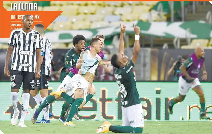  ?? FOTO: REUTERS ?? Breno Lopes entró de cambio y anotó eel gol de la gloria, ya en tiempo de compensaci­ón. /