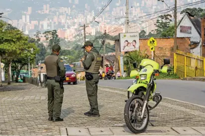  ?? FOTO ?? El conflicto del corregimie­nto Altavista preocupa, porque está afectando barrios de la parte baja que hacen parte de la comuna de Belén, como Buenavista y Zafra.