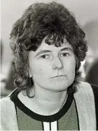  ??  ?? Labelled a liar: Joanne Hayes at the time of the scandal in 1985