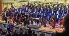  ?? PHOTO PROVIDED ?? Albany Pro Musica ends its 37th season this Sunday with a special performanc­e at the Troy Savings Bank Music Hall.