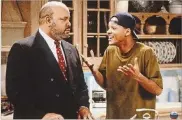  ?? NBC/IMDB/TNS ?? James Avery (left) and Will Smith in “The Fresh Prince of Bel-Air.”