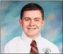  ?? Contribute­d photo ?? William Doran received an 800 score on the Math SAT section. He is one of six students from the Immaculate High School in Danbury, have achieved perfect test scores on the ACT and the SAT college admission exams.