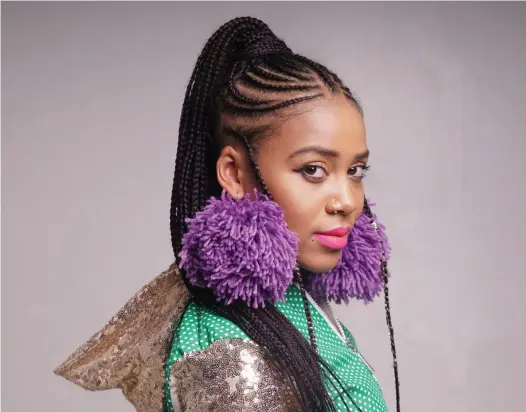  ??  ?? DON’T miss Sho Madjozi live in Cape Town at the 20th annual Cape Town Internatio­nal Jazz Festival #CTIJF this month.