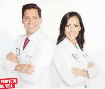 ?? Suministra­da ?? Los doctores Amy L. Cabrera Márquez y Luis A. Figueroa Jiménez recibieron tentadoras ofertas fuera de Puerto Rico, pero están seguros que tomaron la mejor decisión.