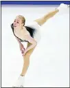  ??  ?? Bradie Tennell performs during the women’s free skate at the US Figure Skating Championsh­ips, on Jan 15, in Las Vegas. (AP)