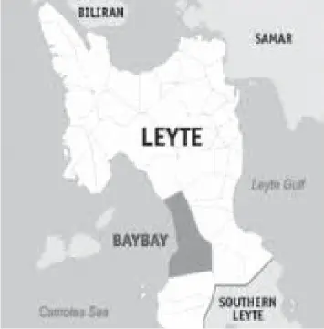  ?? WIKIPEDIA.COM ?? Location map of Baybay City in Leyte.