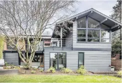  ??  ?? “As we considered that beautiful Japanese maple just outside the back basement, we realized it would be the perfect focal point for a master suite tucked under the upper-floor addition, creating a rear courtyard that both floors could enjoy,” says Campbell.