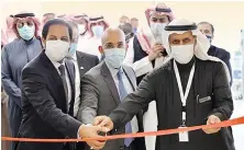  ??  ?? The inaugurati­on of the Dr. Sulaiman Al-Habib Medical Center was held in the presence of Nasser Mohammed Al-Haqbani, chief executive of HMG.