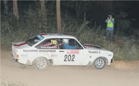  ?? ?? Sherburn’s Steve Bannister will be looking to continue his excellent record in the Trackrod Rally Yorkshire this weekend PHOTO BY PAUL LAWRENCE